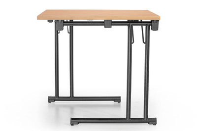 Stapelbare robuste quadratische Klapptische